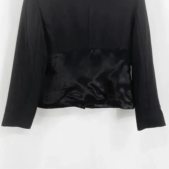 Vintage 1990s Black Blazer Suit Jacket - Picture 3 of 8